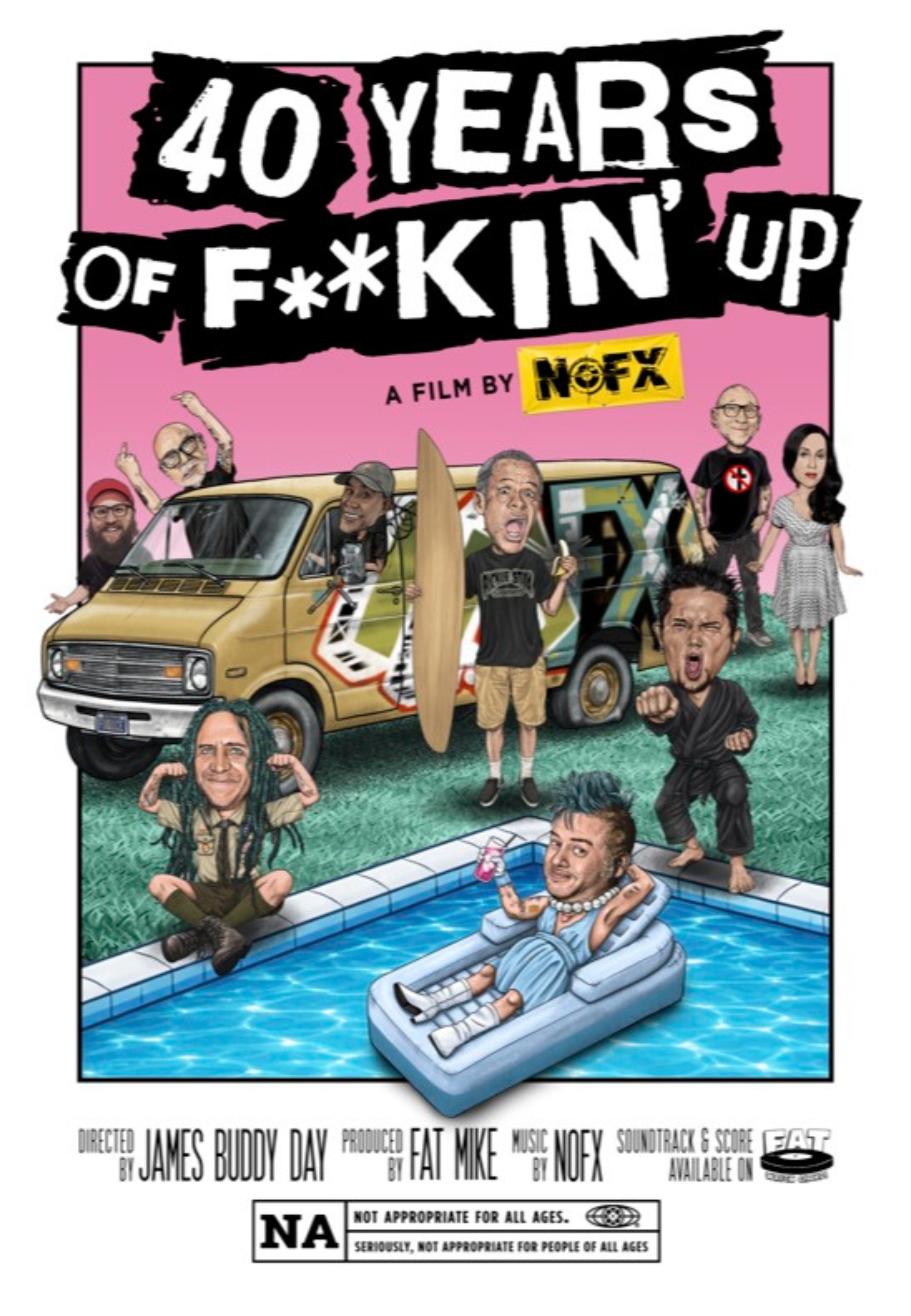 NOFX 『40 YEARS OF FUCKIN UP』 Hi-STANDARD NOFX: 40 YEARS OF FUCKIN' UP